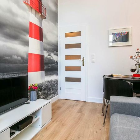Berg Apartament Red Obok Starego Miasta กดัญสก์ ภายนอก รูปภาพ