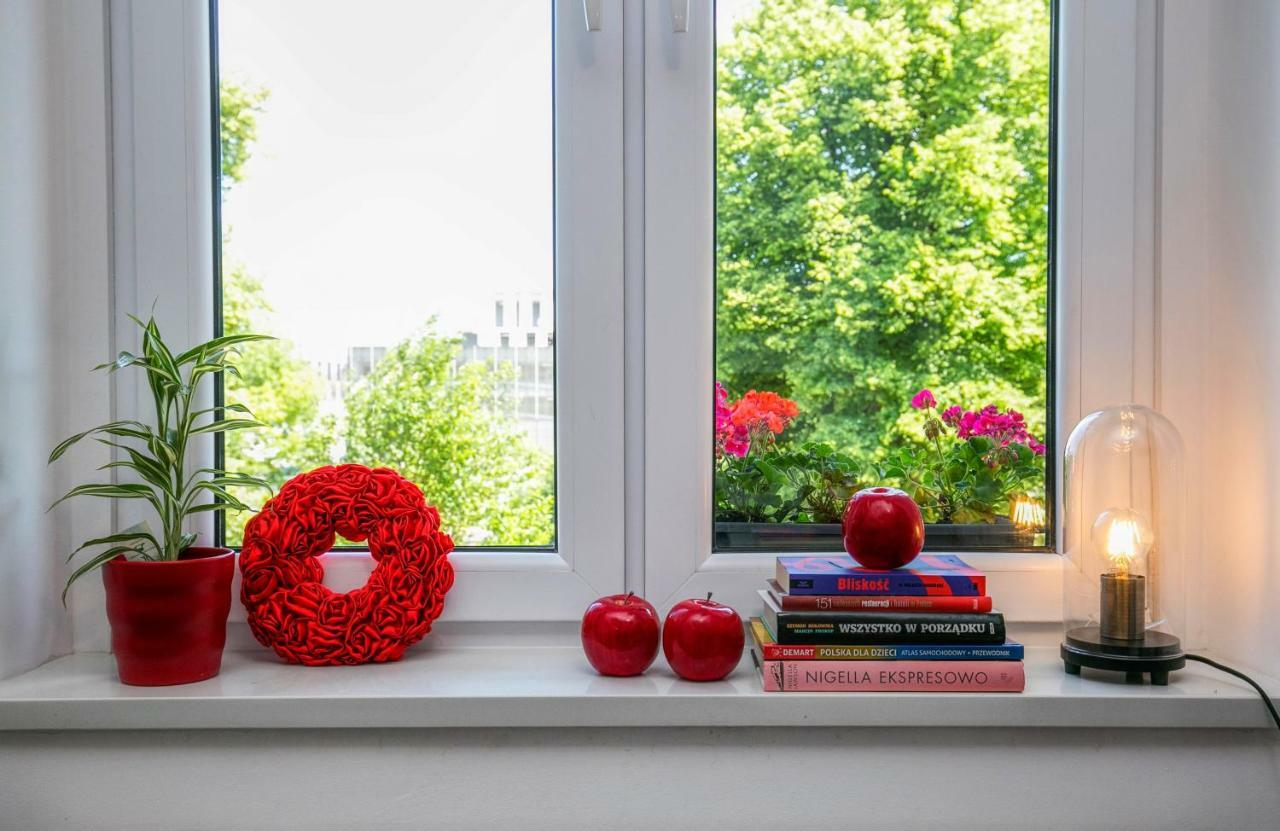 Berg Apartament Red Obok Starego Miasta กดัญสก์ ภายนอก รูปภาพ